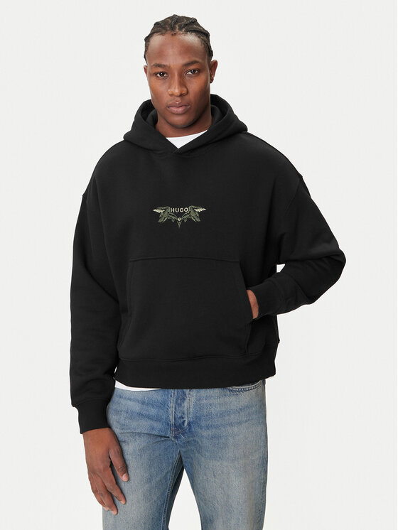 HUGO Džemperis · Juoda