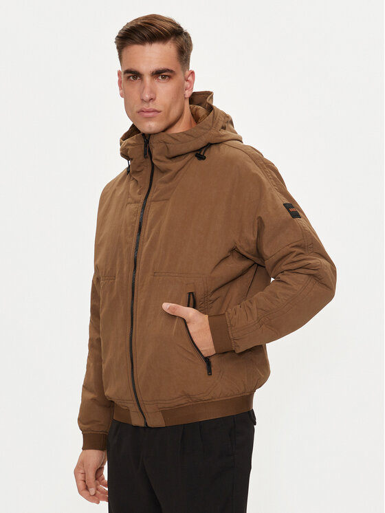 BOSS Demisezoninė striukė · Ruda