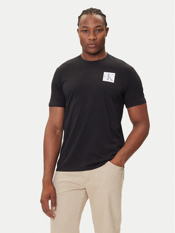 Calvin Klein Jeans Marškinėliai · Juoda