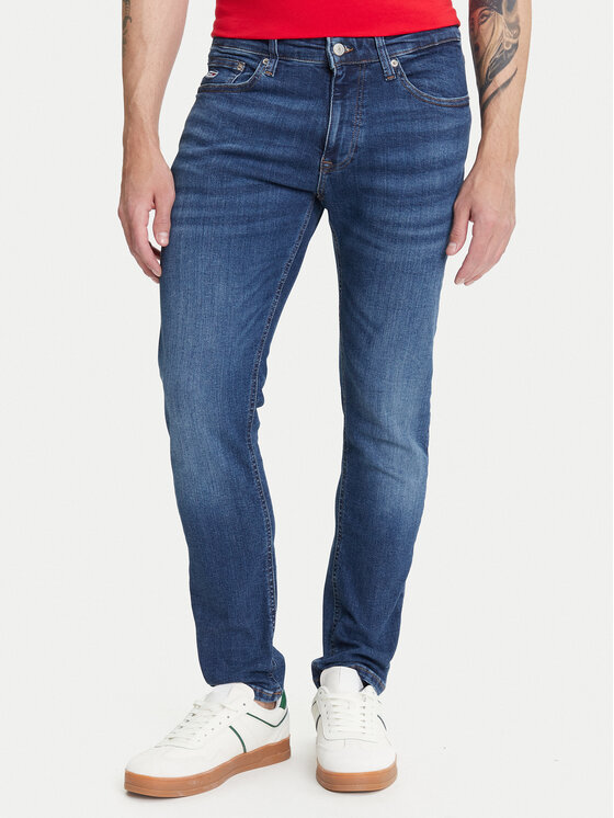 Tommy Jeans Džinsai · Tamsiai mėlyna · Slim Fit