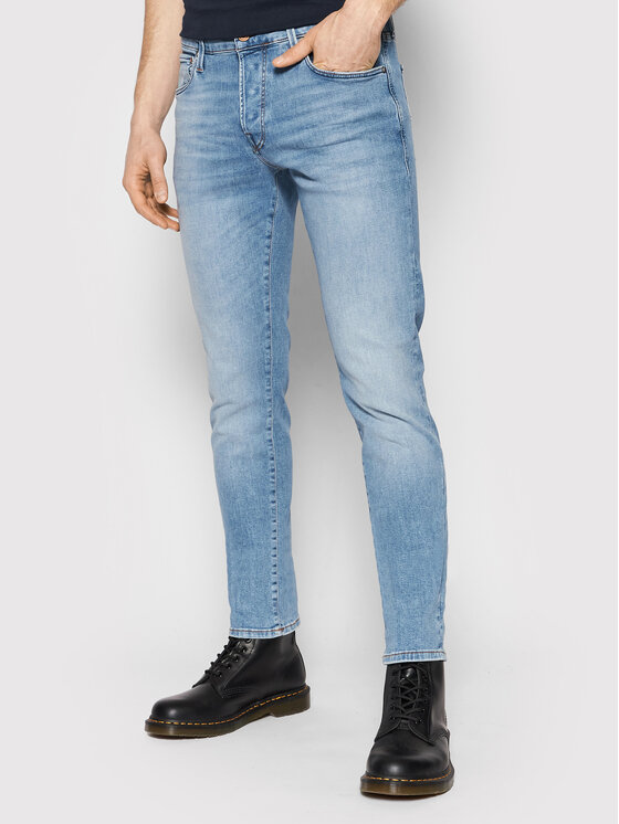 Jack & Jones Džinsai · Mėlyna · Slim Fit