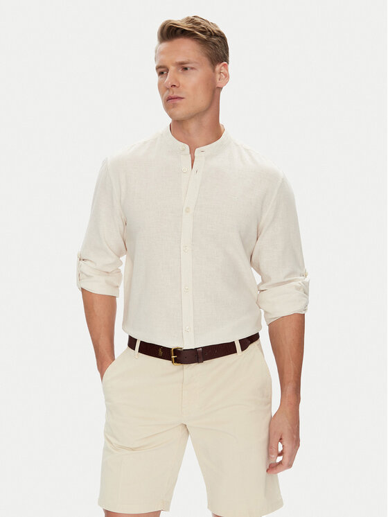 Mustang Marškiniai · Smėlio · Regular Fit