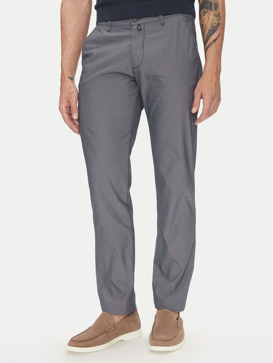 Pierre Cardin Chinos kelnes · Pilka · Slim Fit
