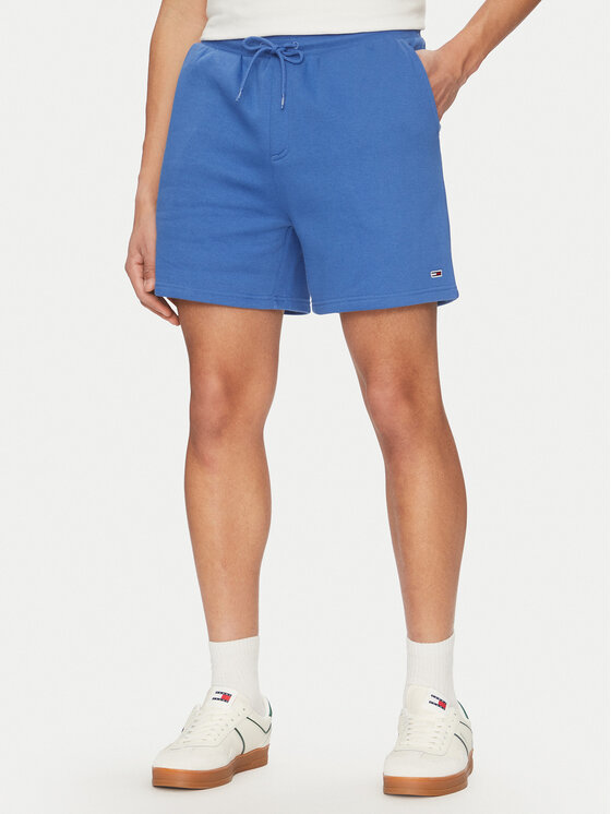 Tommy Jeans Sportiniai šortai · Mėlyna
