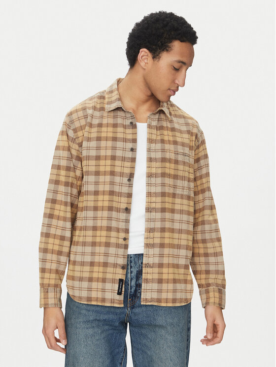 Vans Marškiniai · Smėlio · Regular Fit