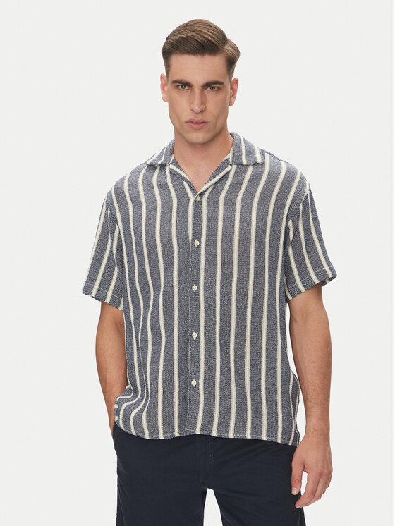 Jack & Jones Marškiniai · Tamsiai mėlyna · Relaxed Fit