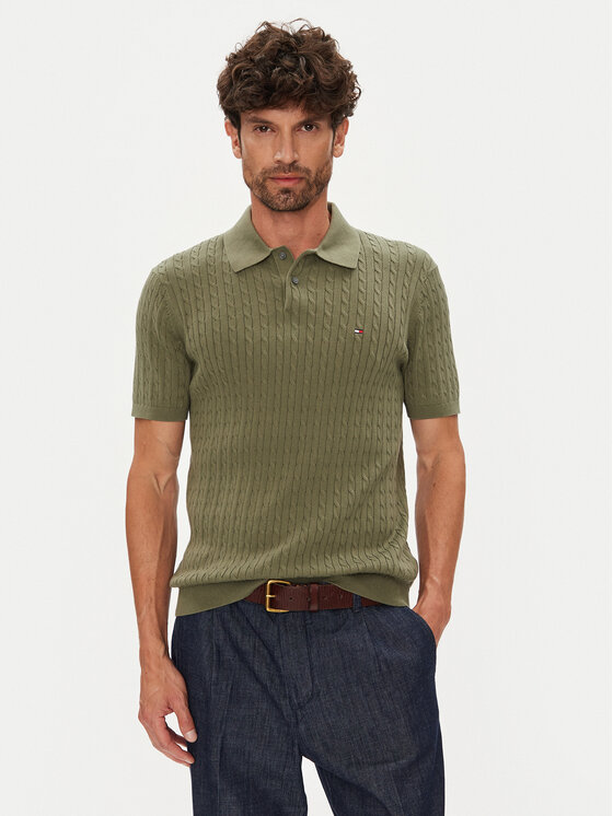 Tommy Hilfiger Polo marškinėliai · Žalia