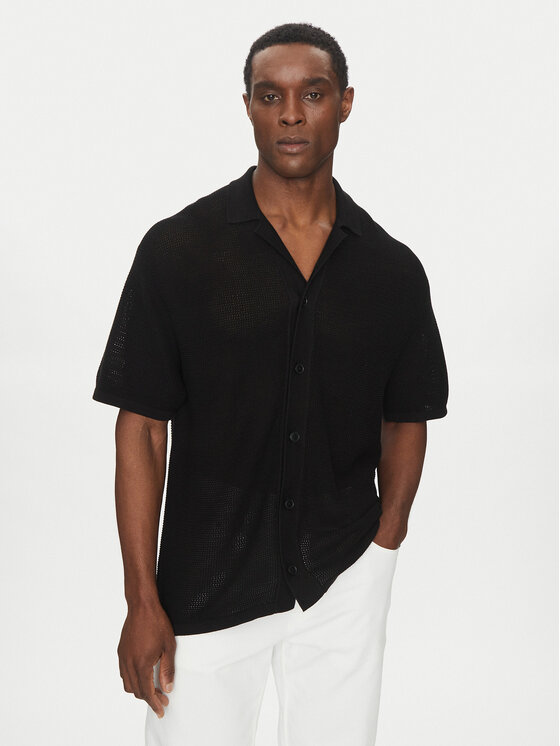 Michael Kors Marškiniai · Juoda · Regular Fit