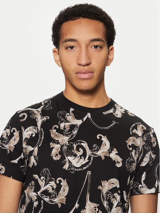 Versace Jeans Couture Marškinėliai · Juoda