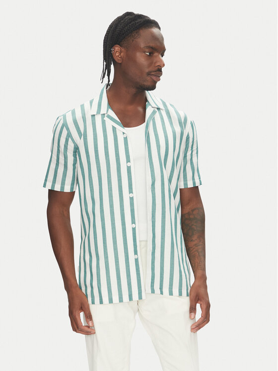 Lindbergh Marškiniai · Žalia · Relaxed Fit