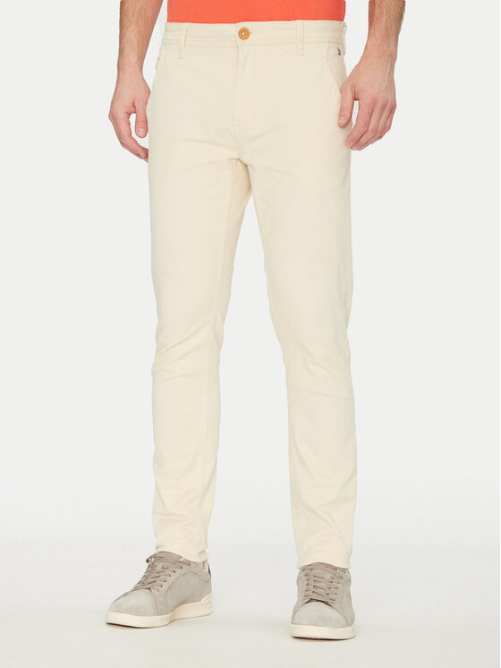 Blend Medžiaginės kelnės · Smėlio · Regular Fit