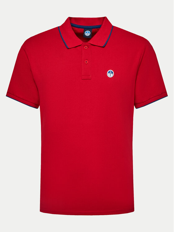 North Sails Polo marškinėliai · Raudona