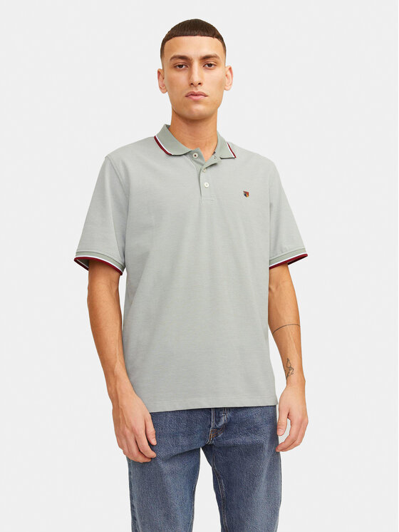 Jack & Jones Polo marškinėliai · Pilka
