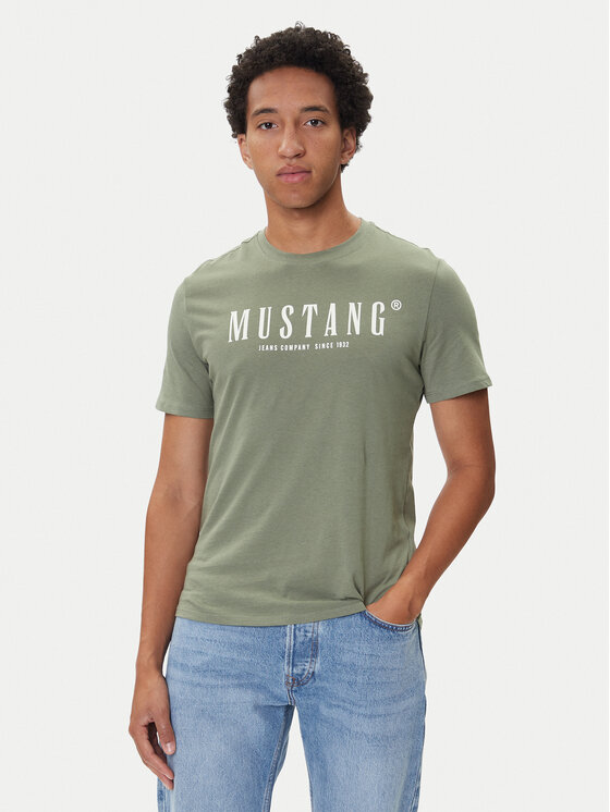 Mustang Marškinėliai · Žalia