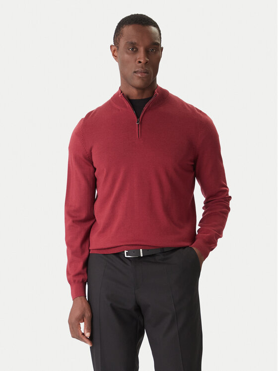 BOSS Megztinis · Raudona