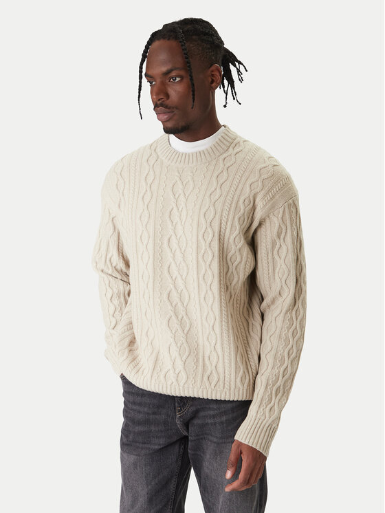 BOSS Megztinis · Smėlio