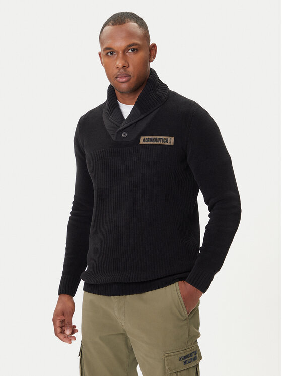 Aeronautica Militare Megztinis · Juoda