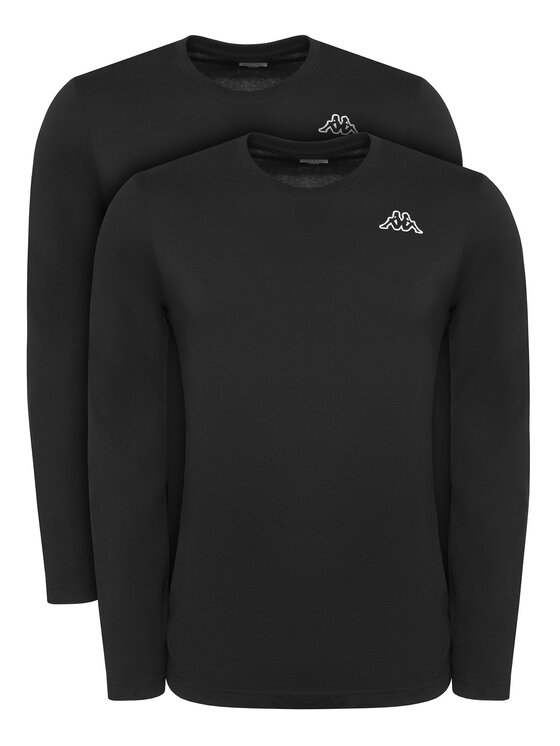 Kappa Ilgų rankovių marškinėlių komplektas · Juoda