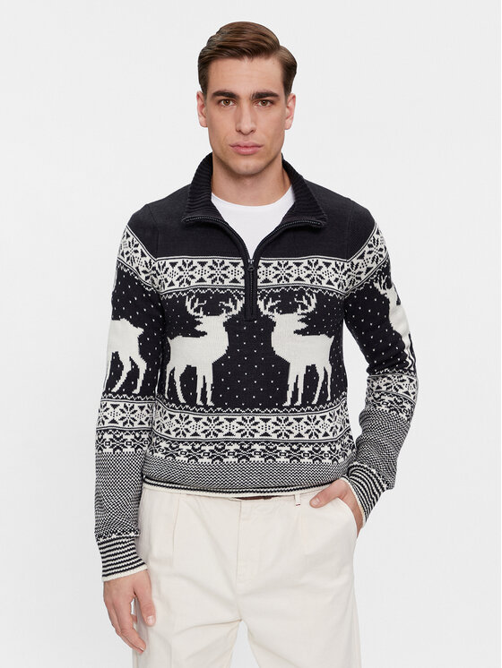 Brave Soul Megztinis · Tamsiai mėlyna