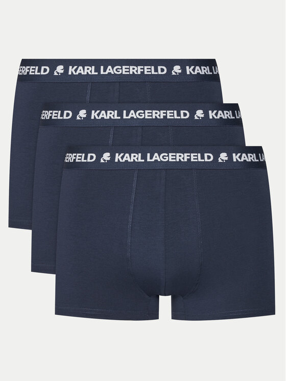 KARL LAGERFELD Bokserių komplektas · Tamsiai mėlyna