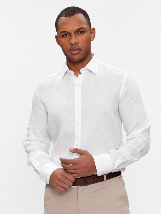 Paul&Shark Marškiniai · Balta · Slim Fit