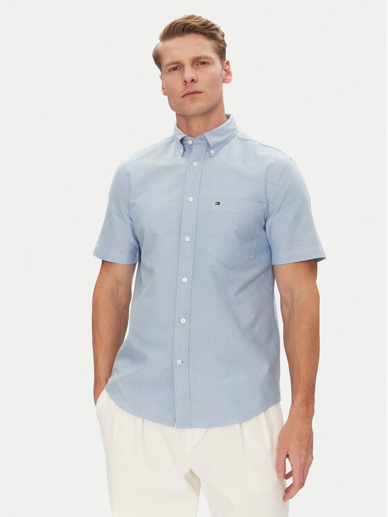 Tommy Hilfiger Marškiniai · Žydra · Regular Fit