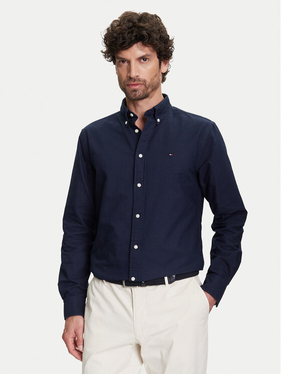 Tommy Hilfiger Marškiniai · Tamsiai mėlyna · Regular Fit