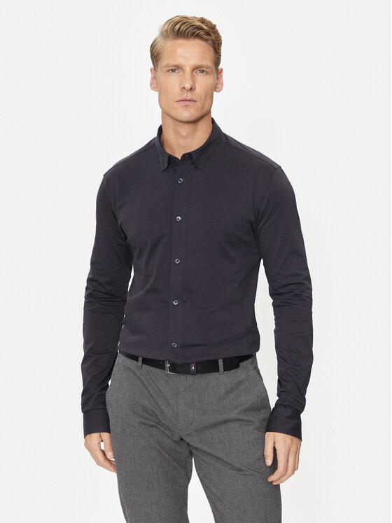 Only & Sons Marškiniai · Tamsiai mėlyna · Slim Fit
