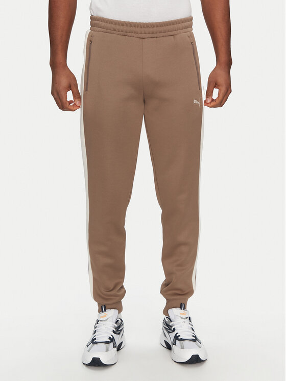 Puma Sportinės kelnės · Ruda · Regular Fit