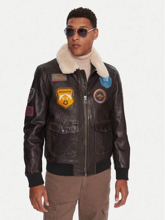 Milestone Odinė striukė · Juoda