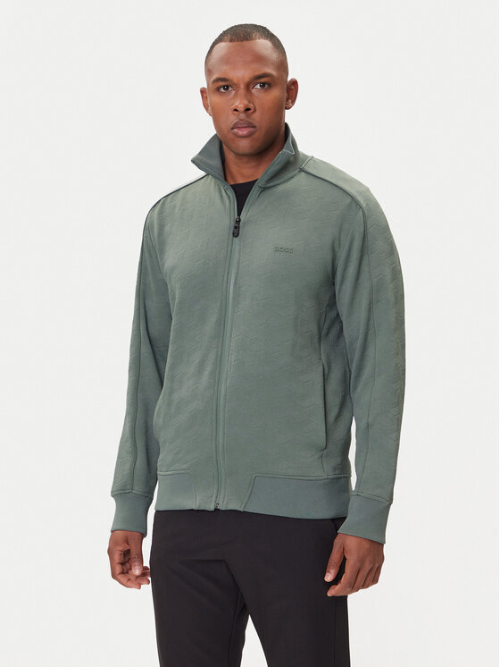 BOSS Džemperis · Žalia