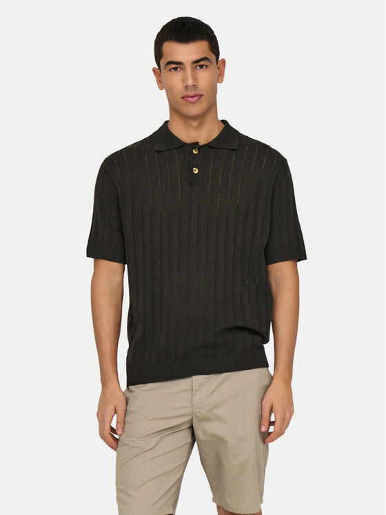 Only & Sons Polo marškinėliai · Ruda