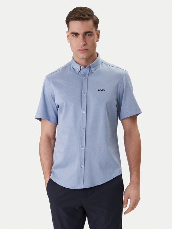 BOSS Marškiniai · Žydra · Regular Fit