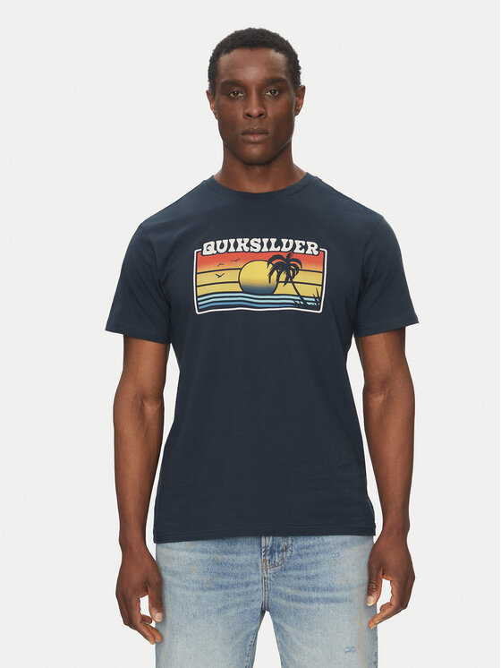 Quiksilver Marškinėliai · Tamsiai mėlyna