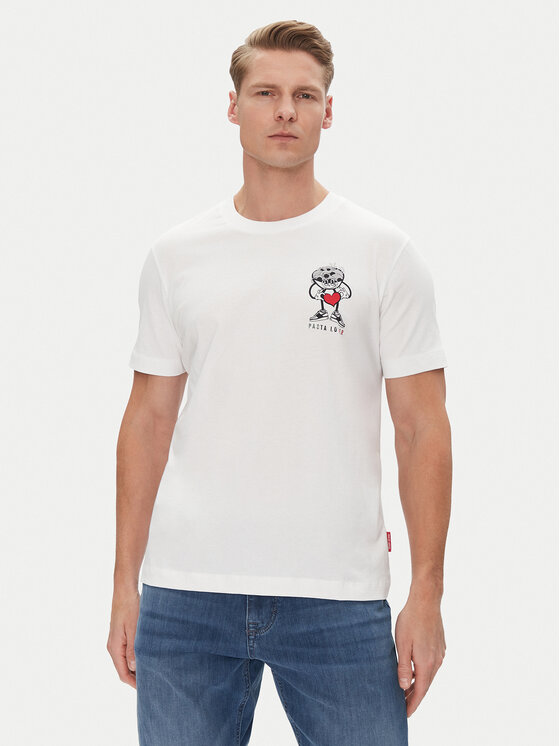 JOOP! Jeans Marškinėliai · Balta