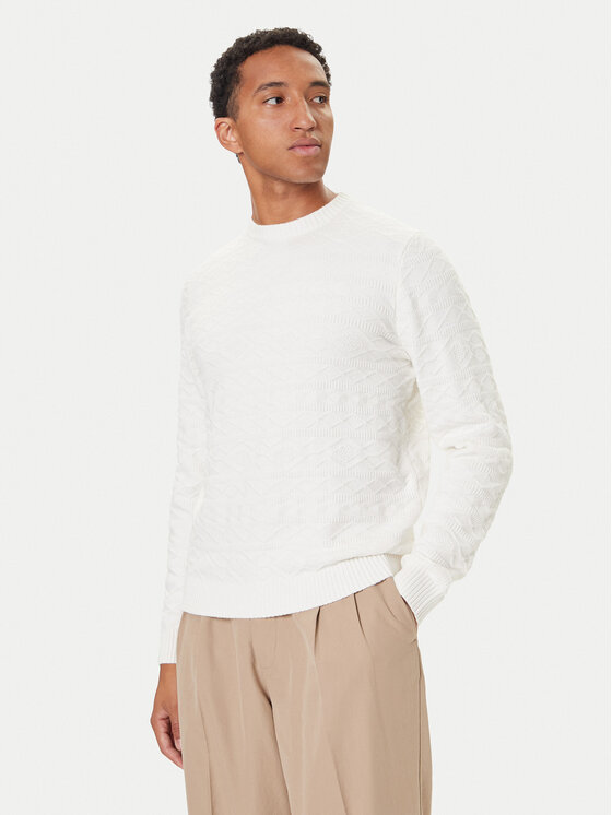 Guess Megztinis · Écru