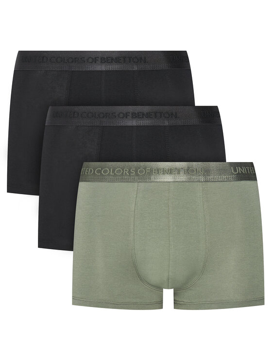 United Colors Of Benetton Bokserių komplektas · Juoda