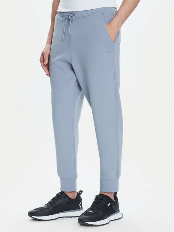 BOSS Sportinės kelnės · Pilka · Regular Fit