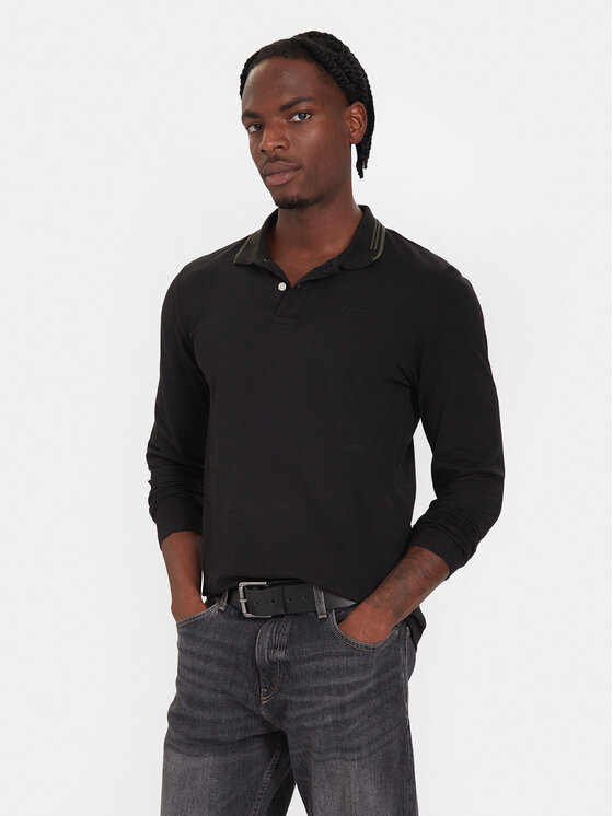 Guess Polo marškinėliai · Juoda