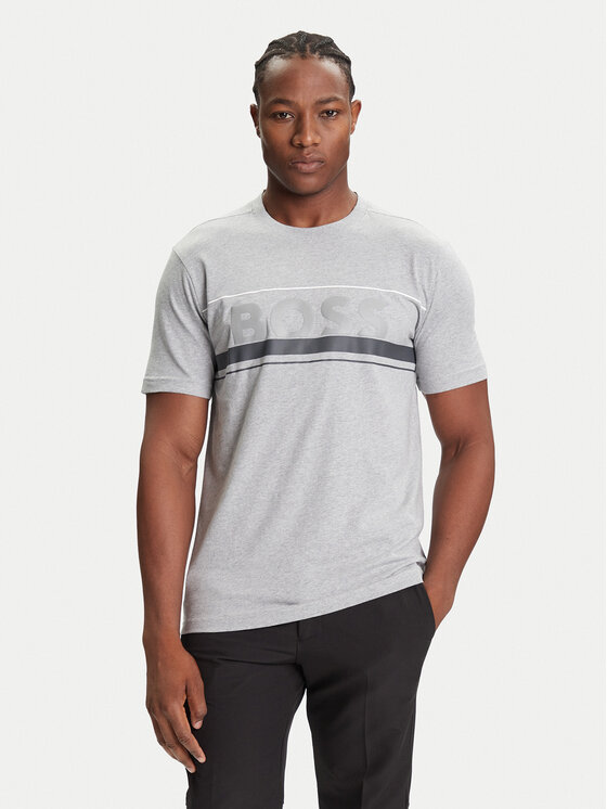 BOSS Marškinėliai · Pilka