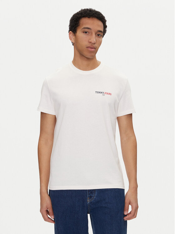 Tommy Jeans Marškinėliai · Balta