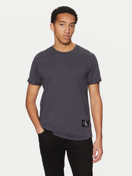 Calvin Klein Jeans Marškinėliai · Tamsiai mėlyna