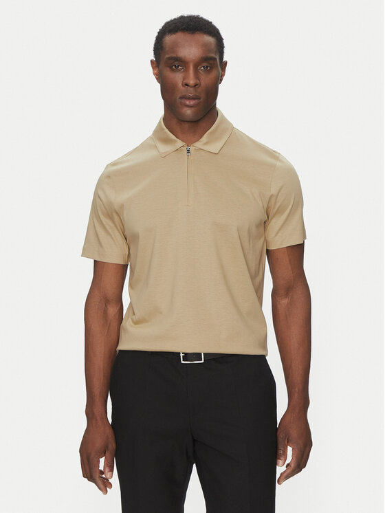 BOSS Polo marškinėliai · Smėlio