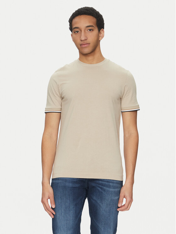 BOSS Marškinėliai · Smėlio