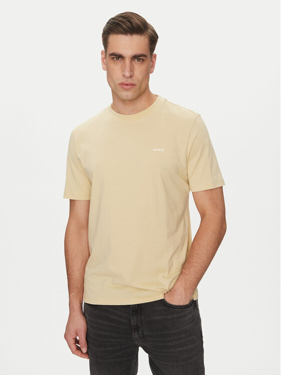 HUGO Marškinėliai · Smėlio