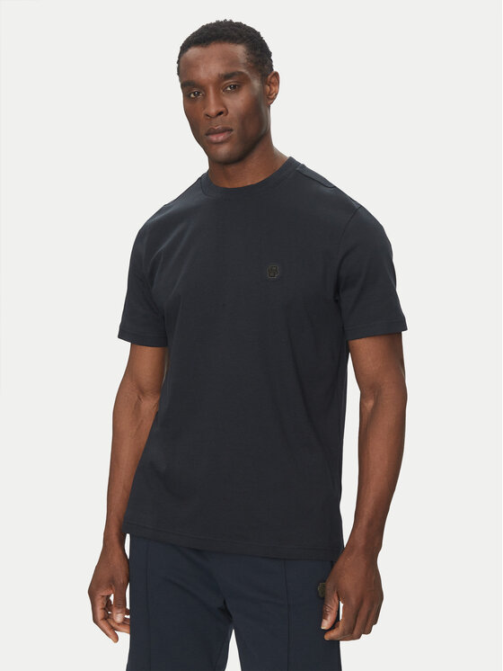 BOSS Marškinėliai · Tamsiai mėlyna