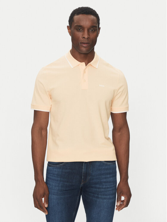 BOSS Polo marškinėliai · Écru