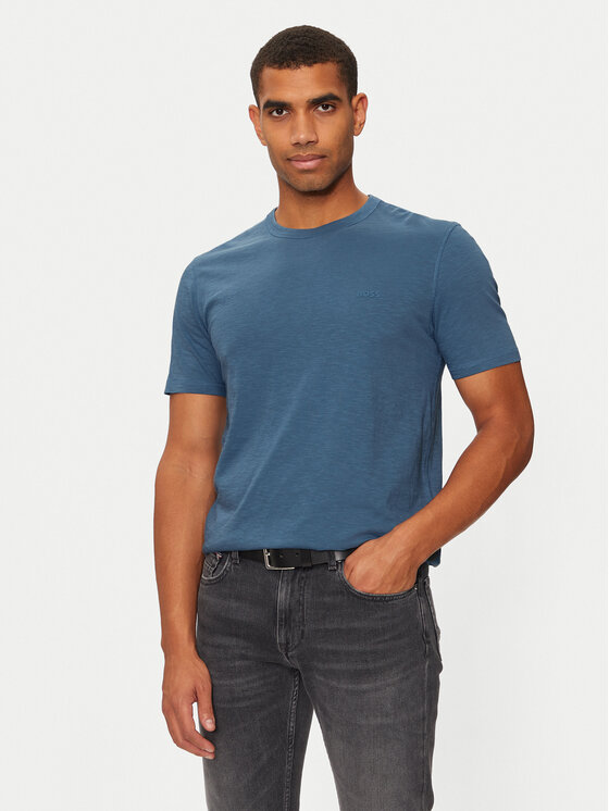 BOSS Marškinėliai · Mėlyna