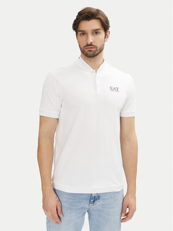 EA7 Emporio Armani Polo marškinėliai · Balta