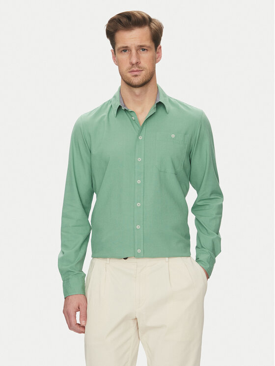 Blend Marškiniai · Žalia · Regular Fit